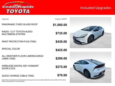 Certified 2024 Toyota Prius XLE AWD/4WD image 7