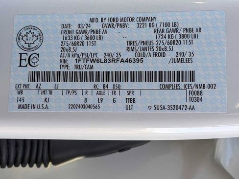 Certified 2024 Ford F150 King Ranch AWD/4WD image 30