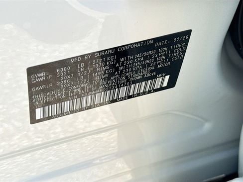 New 2026 Subaru Ascent Limited image 42