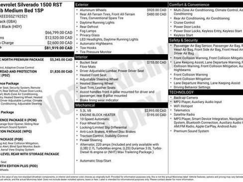 Certified 2025 Chevrolet Silverado 1500 RST AWD/4WD image 32