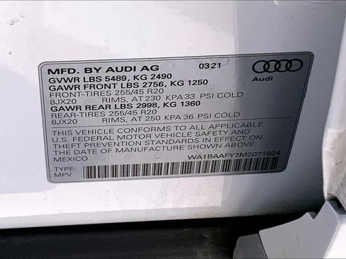 Used 2021 Audi Q5 2.0T Premium Plus w/ Premium Plus Package AWD/4WD image 33