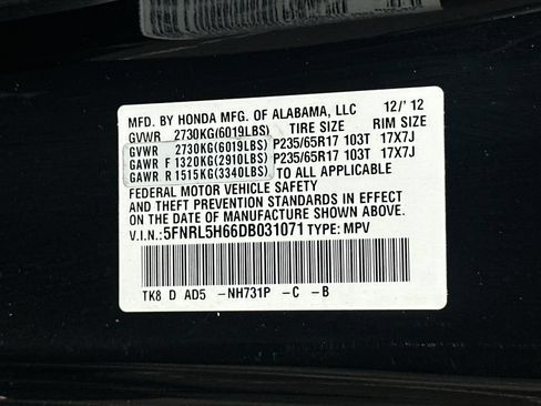 Used 2013 Honda Odyssey EX-L image 22