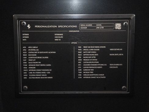 Certified 2025 Ferrari 296 GTB image 65