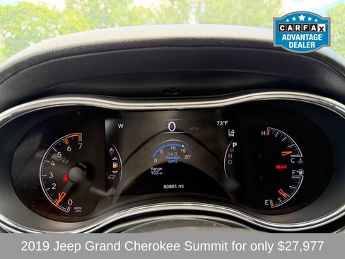 Used 2019 Jeep Grand Cherokee Summit AWD/4WD image 13