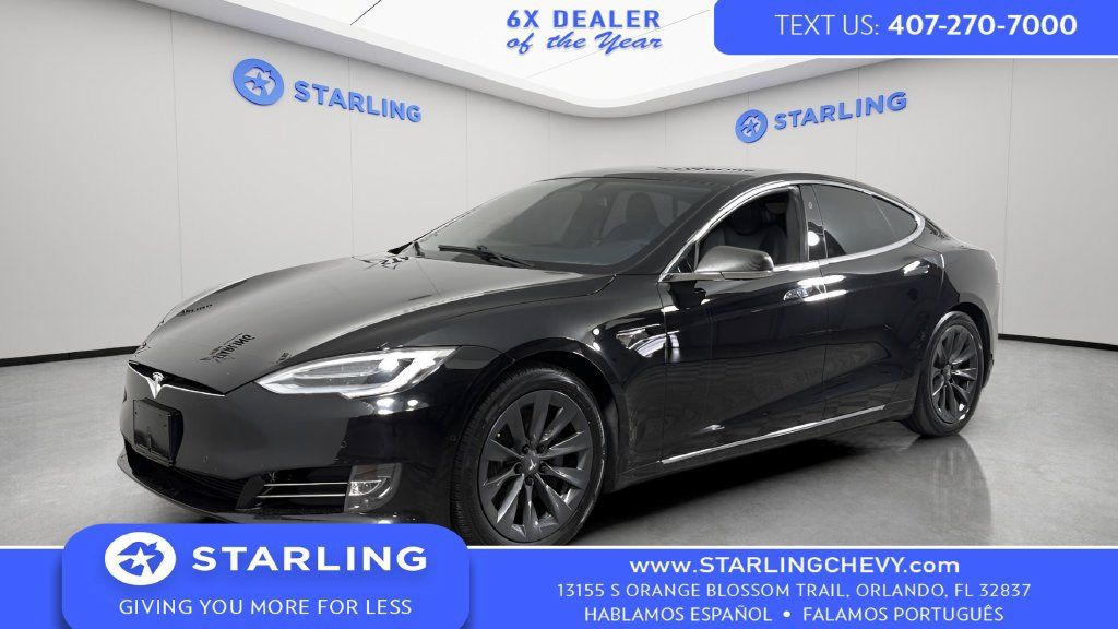 Used 2020 Tesla Model S Long Range AWD/4WD image 1