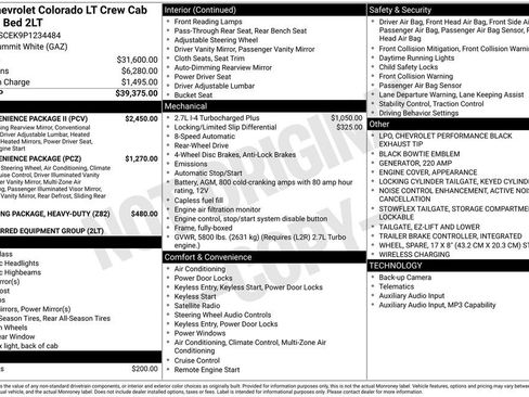 Used 2023 Chevrolet Colorado LT w/ LT Convenience Package II RWD image 31