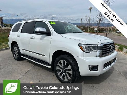 Used 2022 Toyota Sequoia Limited AWD/4WD image 1