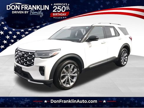Used 2025 Ford Explorer Platinum w/ Ultimate Package AWD/4WD image 1