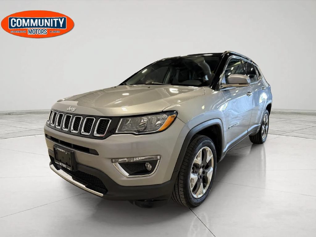 Used 2021 Jeep Compass Limited w/ Sun and Sound Group AWD/4WD image 1