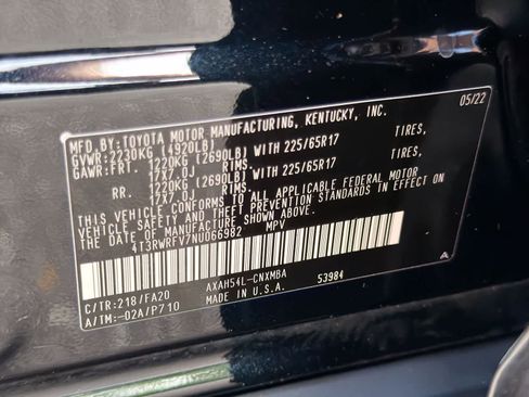 Used 2022 Toyota RAV4 XLE w/ Convenience Package AWD/4WD image 37