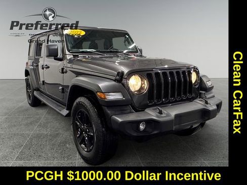 Used 2022 Jeep Wrangler Unlimited Sport image 1