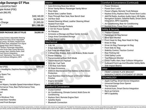 Used 2023 Dodge Durango GT image 8