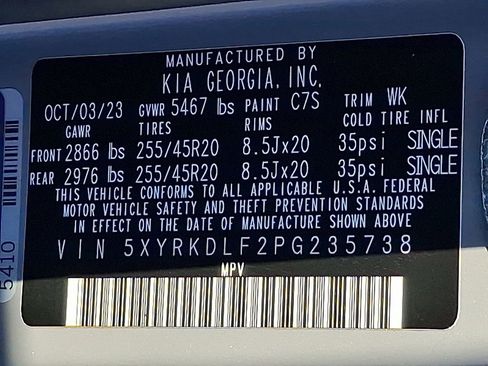 Certified 2023 Kia Sorento SX Prestige image 27