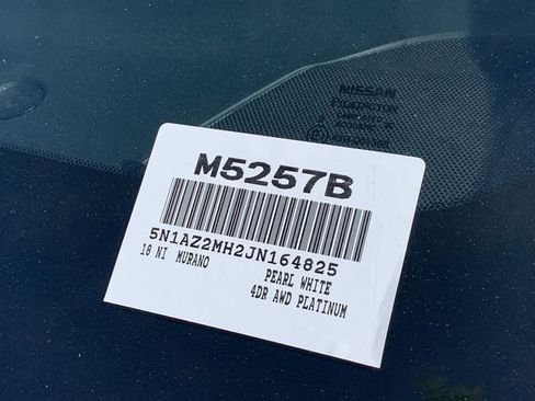 Used 2018 Nissan Murano Platinum w/ Cargo Package AWD/4WD image 38