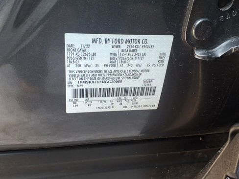 Used 2022 Ford Explorer Timberline image 30