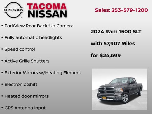 Used 2024 RAM 1500 Classic SLT image 12