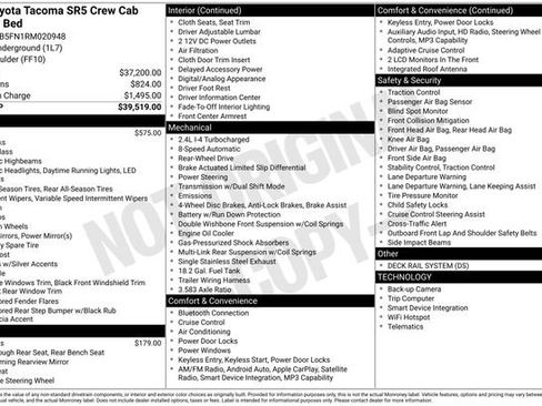 Used 2024 Toyota Tacoma SR5 RWD image 33