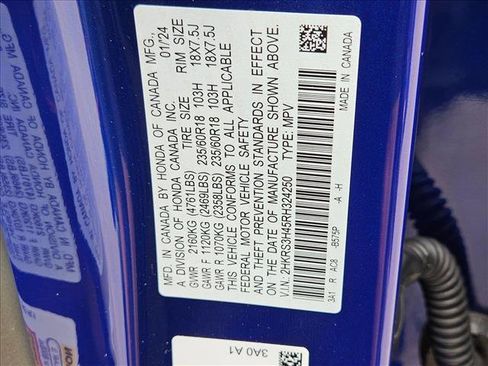 Used 2024 Honda CR-V EX image 25