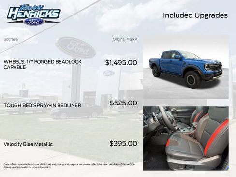 New 2026 Ford Ranger Raptor AWD/4WD image 8
