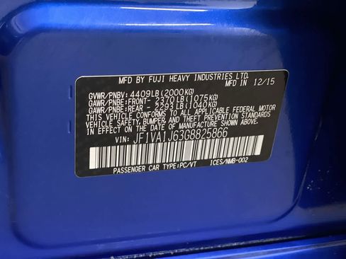 Used 2016 Subaru WRX Limited image 32