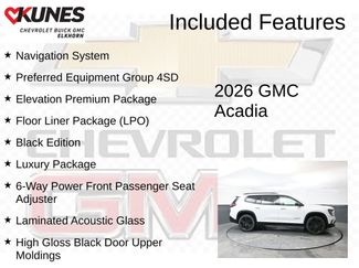 New 2026 GMC Acadia Elevation w/ Black Edition AWD/4WD video 2
