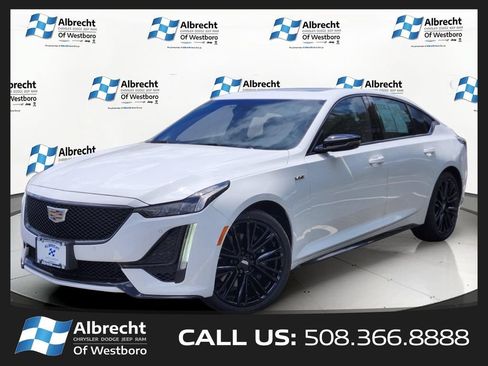 Used 2022 Cadillac CT5 V w/ LPO, ONYX Package AWD/4WD image 1