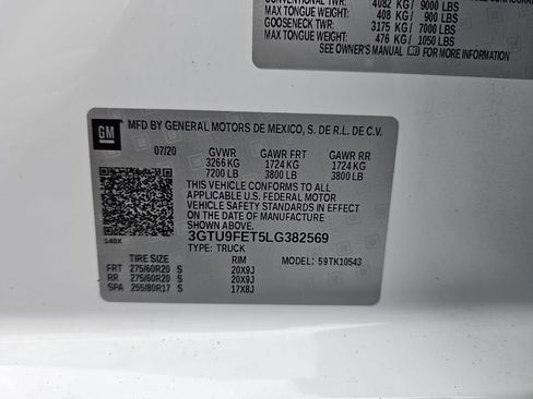 Used 2020 GMC Sierra 1500 Denali w/ Technology Package image 35