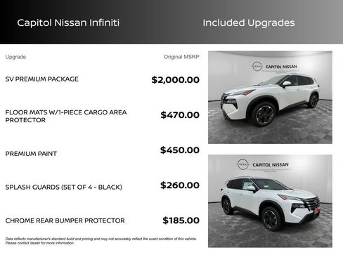 New 2025 Nissan Rogue SV w/ SV Premium Package image 3