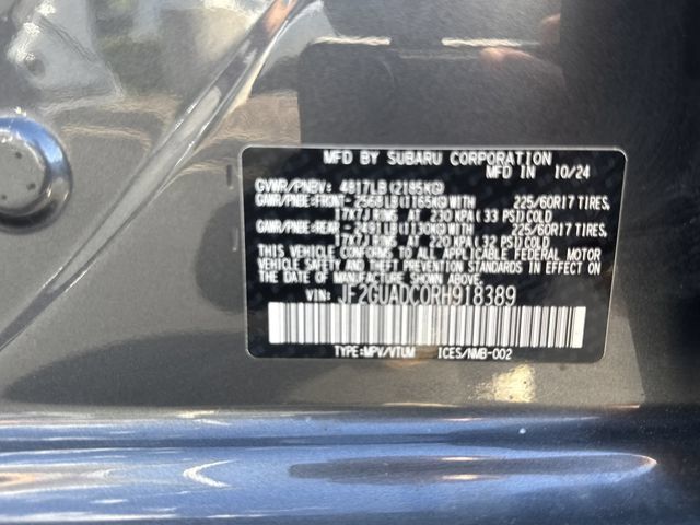 Used 2024 Subaru Crosstrek 2.0i Premium AWD/4WD image 30