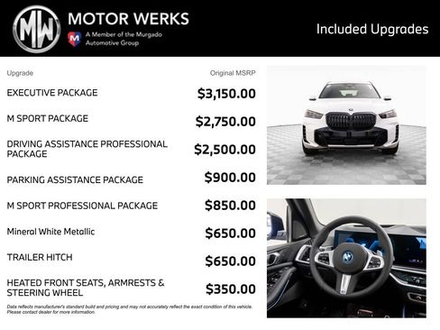 New 2026 BMW X5 xDrive50e w/ Executive Package image 4