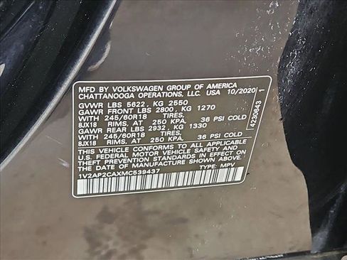 Used 2021 Volkswagen Atlas S FWD image 23