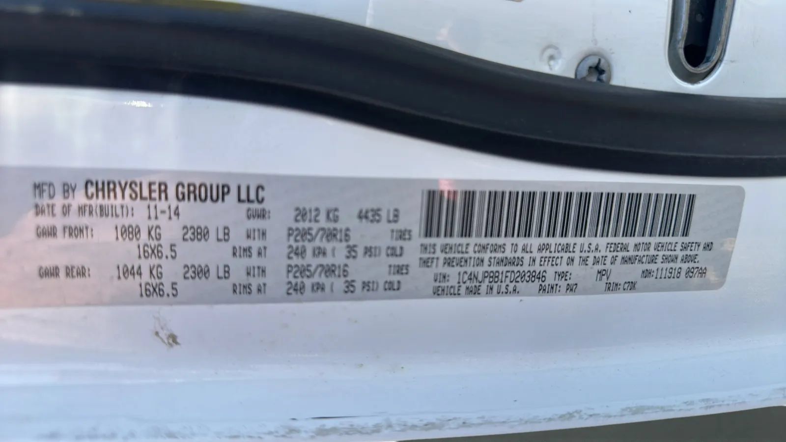 Used 2015 Jeep Patriot Sport FWD image 47