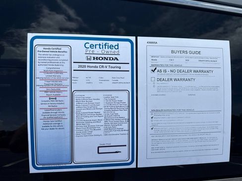 Certified 2020 Honda CR-V Touring image 11