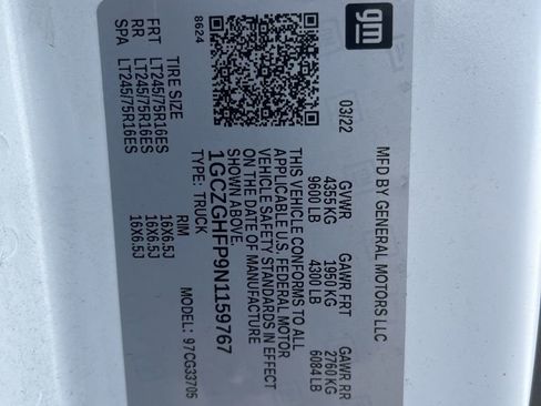 Used 2022 Chevrolet Express 3500 Extended w/ Driver Convenience Package RWD image 24