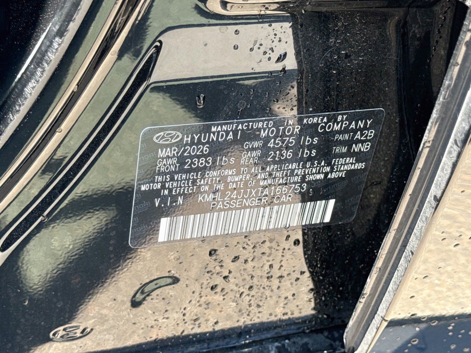 Used 2026 Hyundai Sonata Blue FWD image 21