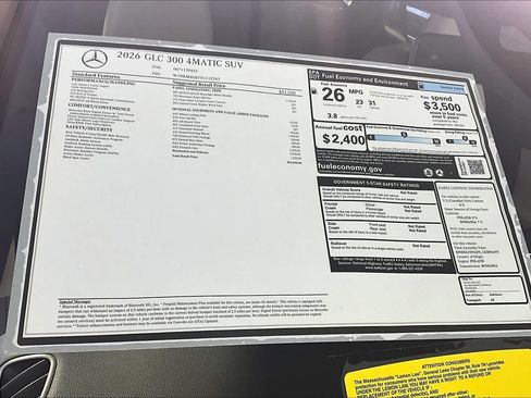 New 2026 Mercedes-Benz GLC 300 4MATIC image 18
