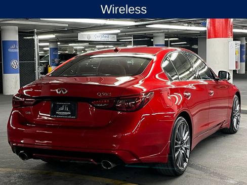 Used 2022 INFINITI Q50 Red Sport 400 AWD/4WD image 6