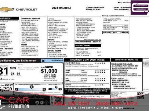 Used 2024 Chevrolet Malibu LT image 9