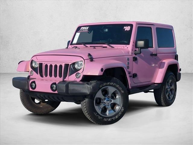 Used 2018 Jeep Wrangler Sahara w/ Connectivity Group AWD/4WD image 1