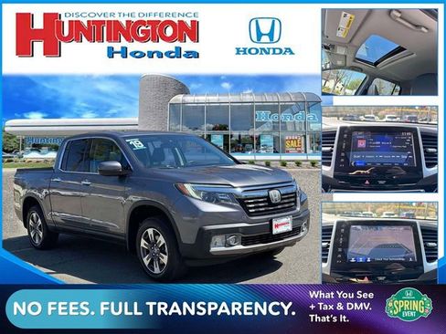 Certified 2019 Honda Ridgeline RTL-E image 1