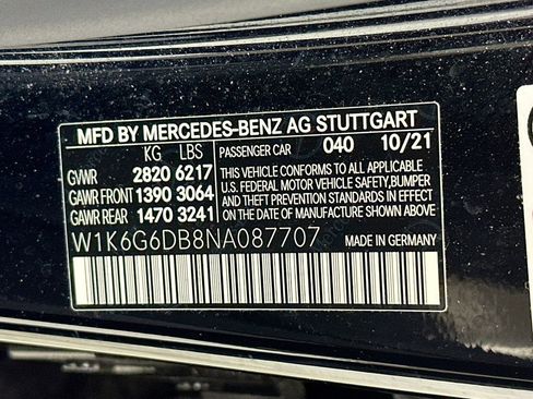 Certified 2022 Mercedes-Benz S 500 S 500 image 33