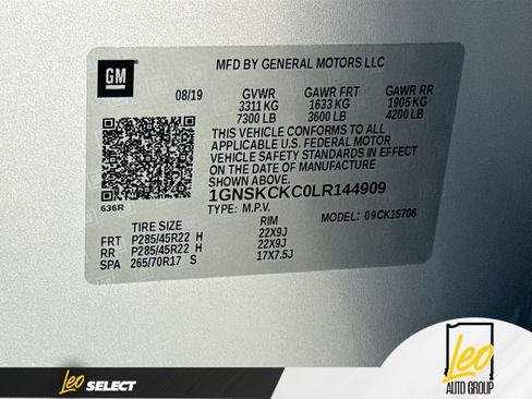Used 2020 Chevrolet Tahoe Premier AWD/4WD image 36