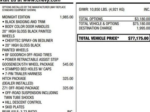 Certified 2024 Chevrolet Silverado 2500 High Country w/ Midnight Edition image 2