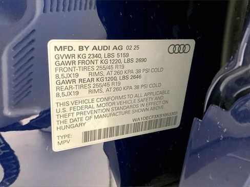 Certified 2025 Audi Q3 2.0T Premium w/ Convenience Package image 35