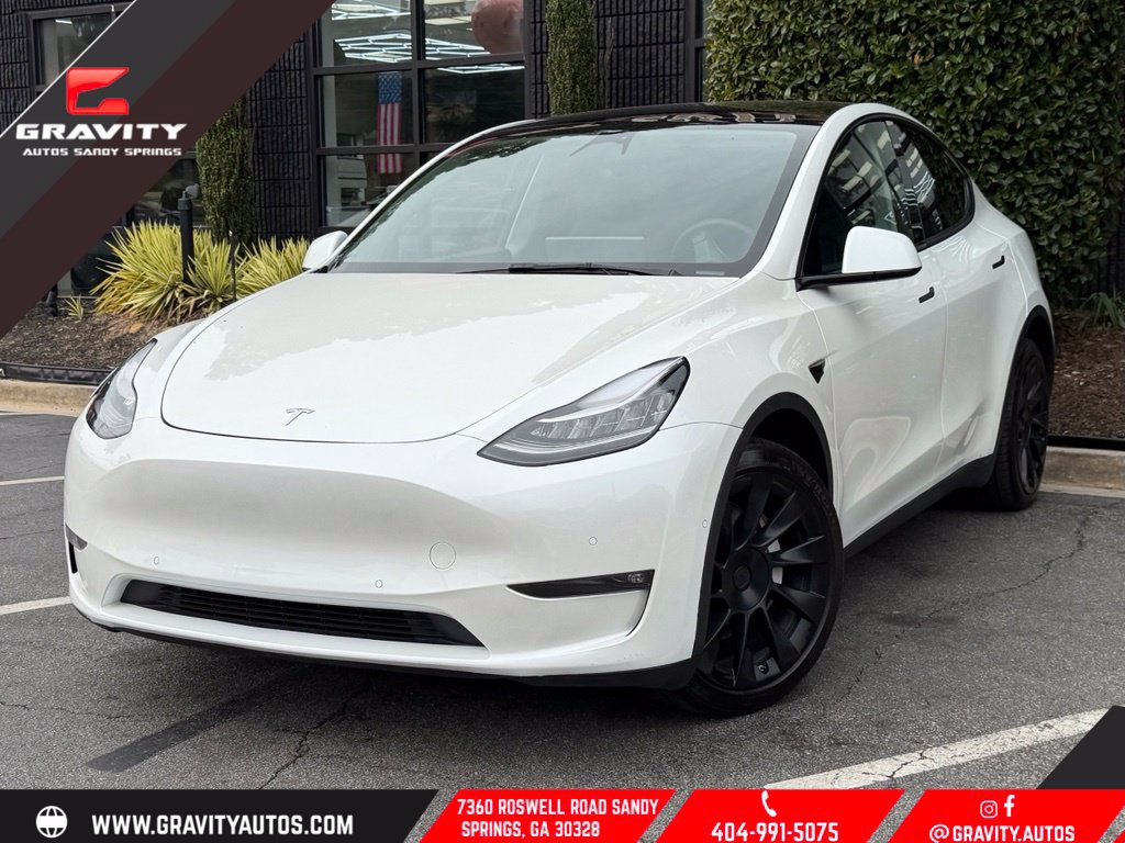 Used 2022 Tesla Model Y Long Range AWD/4WD image 1