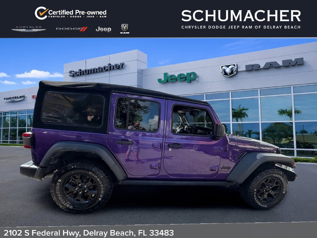 Certified 2023 Jeep Wrangler Unlimited Sport AWD/4WD image 8