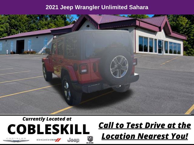 Used 2021 Jeep Wrangler Unlimited Sahara AWD/4WD image 6