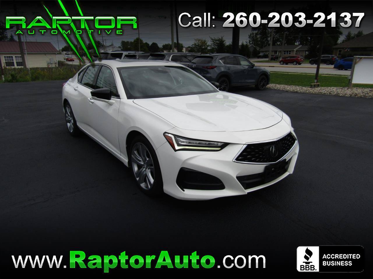Used 2021 Acura TLX w/ Technology Package FWD image 1