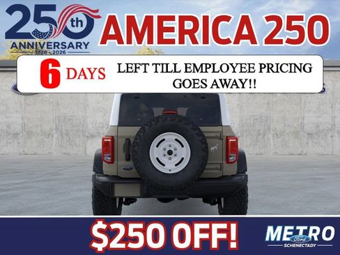 New 2026 Ford Bronco Heritage Edition AWD/4WD image 6