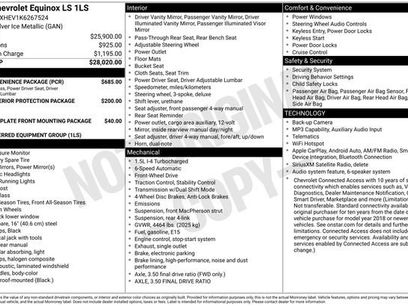 Used 2019 Chevrolet Equinox LS w/ LS Convenience Package